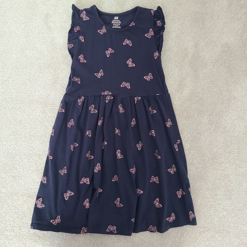 H&M floral dress youth size 8/10